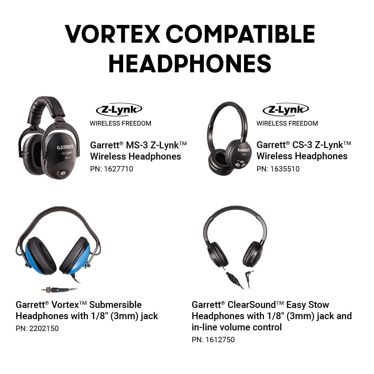 Karabük Garrett Vortex VX9 Dedektör - Z-Lynk uyumu, hedef sesinin gecikmesiz ve daha kontrollü takip edilmesini sağlar.