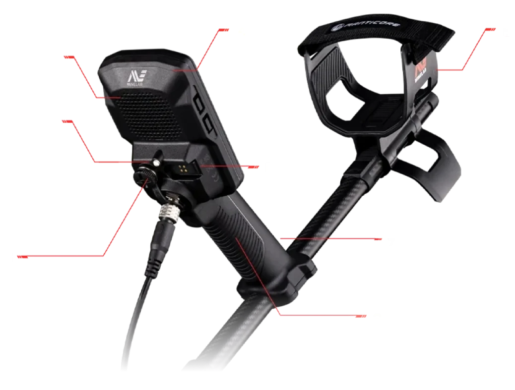 Karabük Minelab Manticore - Kontrol paneli